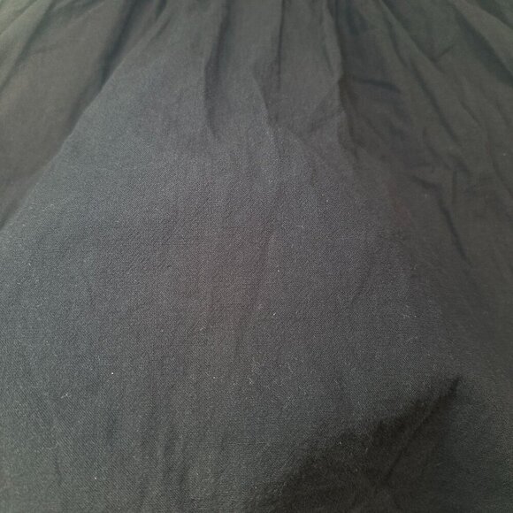 Sndys Cotton Halter Mini Tiered Sundress Womens Backless Summer Beach Black - Picture 6 of 13